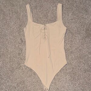Abercrombie & Fitch Cream Bodysuit